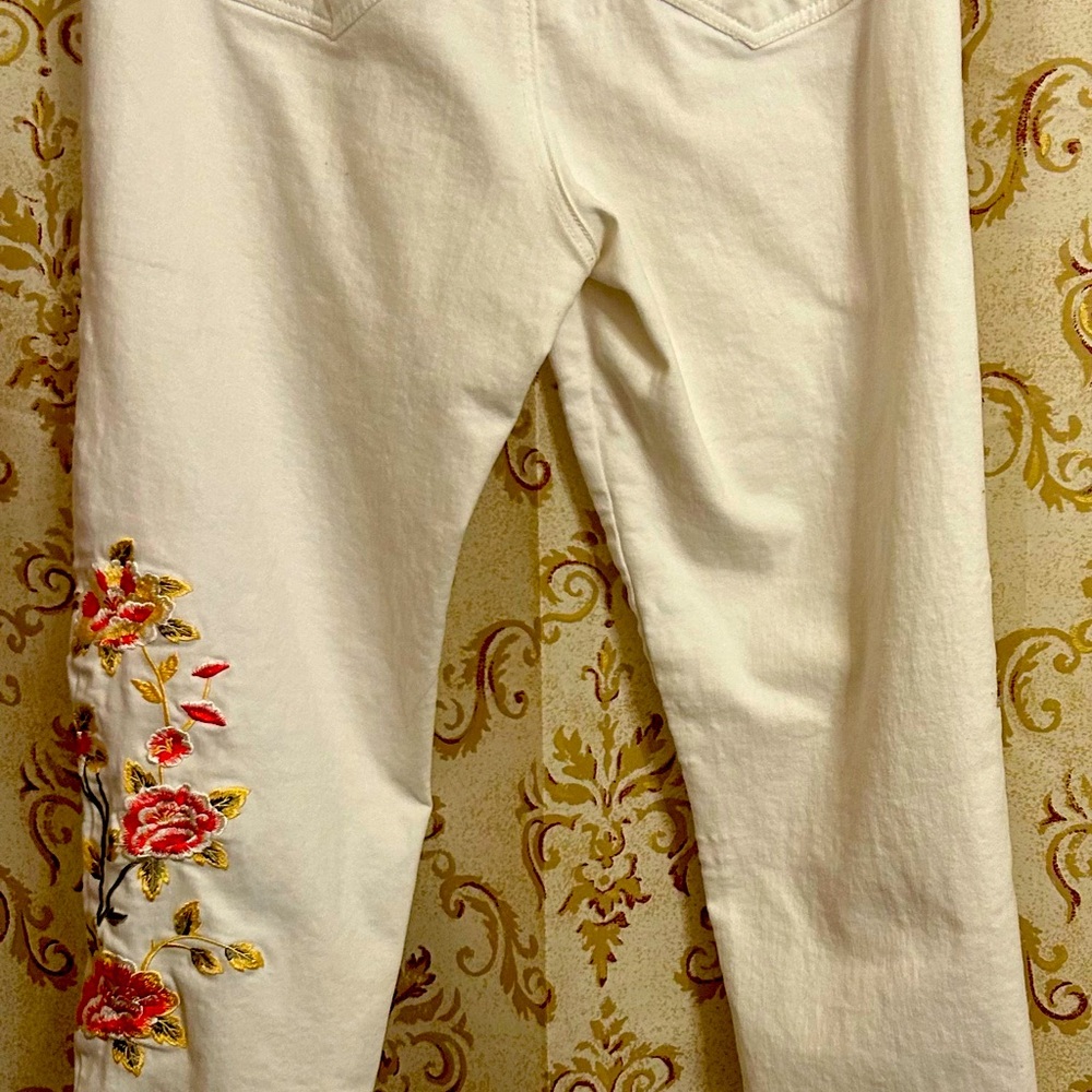 White Denim Jeans